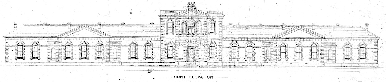 front elevation plan