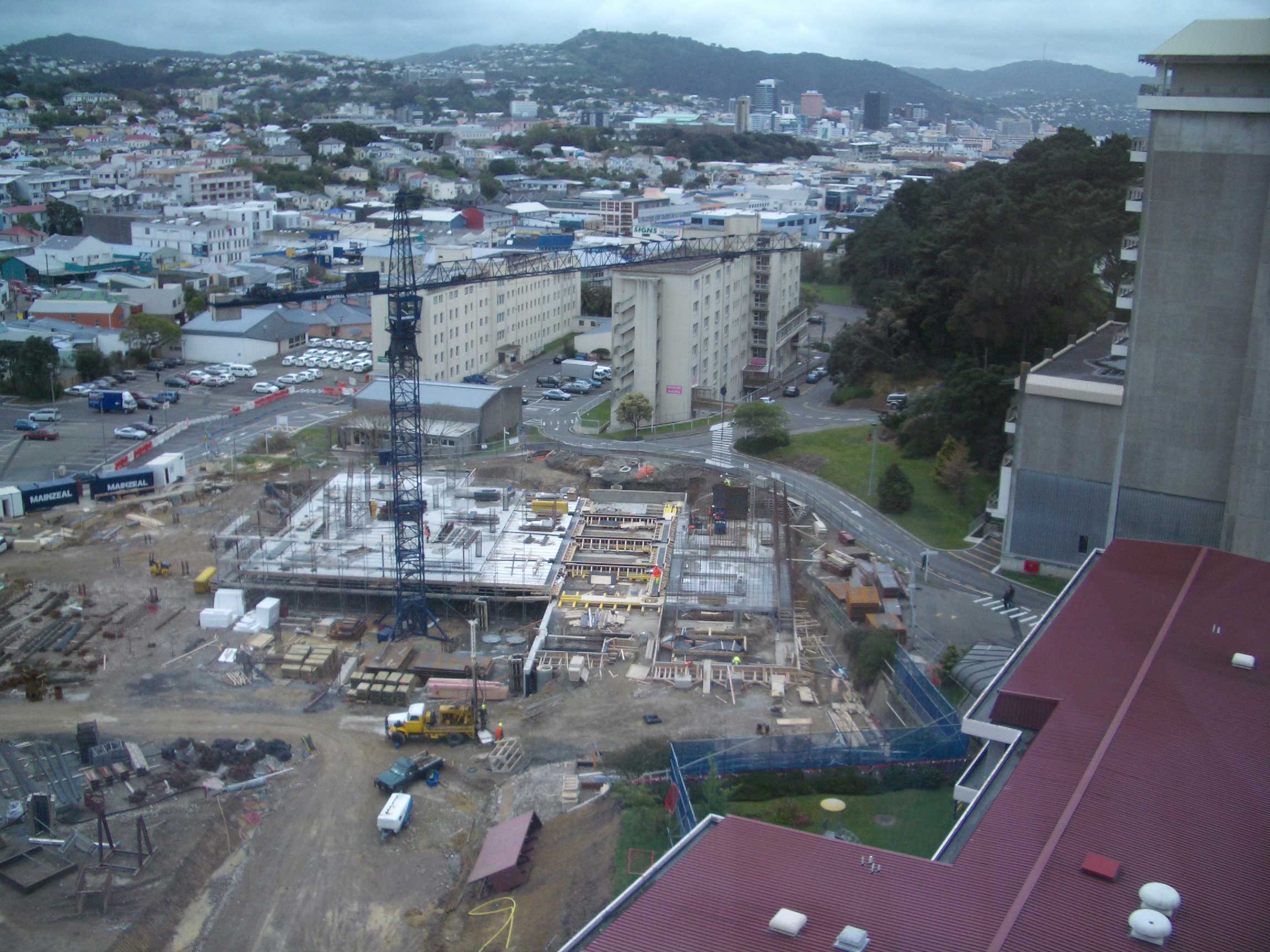 construction begins new Blood and Cancer Centre